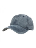 Czapka z daszkiem bejsbolówka Niebieska Vintage uniwersalna unisize unisex