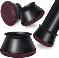 DA37 Nakładki ochronne na nogi krzeseł Silikonowe 24szt 38-50 mm