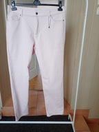 spodnie dżins adagio róż 46 strecz proste