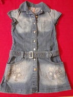 Sukienka jeansowa rozm.134 firmy 5.10.15