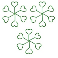 Podpora do roślin kwiatów doniczkowych podpórka chwytak zielona –PLA 3szt