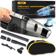 ODKURZACZ SAMOCHODOWY Bezprzewodowy AKUMULATOROWY Ręczny 120W HEPA końcówki