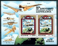 **KOREA 2062-65 = 15E - LOTNICTWO, SAMOLOTY