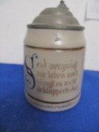 Secesyjny --Stary kufel ok 1920r -39-