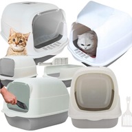 KUWETA DLA KOTA DUŻA Z FILTREM I ŁOPATKĄ – ZABUDOWANA, WYTRZYMAŁA MENSEN