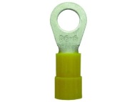 Końcówka oczkowa izolowana PQKR 4,0-6,0 mm2 M8 żółta 05103877 PROTEC 50szt