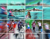 Paragwaj 2022 Znaczki Bl 557 ** sport Olimpiada