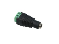 GNIAZDO DC 12V | 2,1/5,5mm | Złączka żeńska | Śrubowa