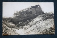 FRANCJA I WOJNA ŚWIATOWA , ZNISZCZONY CZOŁG