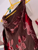 wyprzedaz T jedwabna silk Platinum M welur zwiewna oryginał