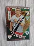 Karta panini autograf Polska Kamil Grosicki PZPN