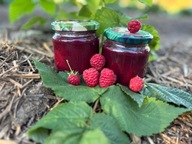 Dżem malinowy domowej roboty