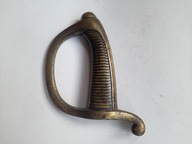 Rękojeść tasak/szabla XIX wiek sygnowana oryginał