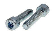 Śruba ocynkowana imbus M8x25mm DIN 912 LEWY GWINT