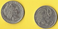 Australia 20 Cents 2001 r.