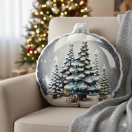 Poduszka ozdobna świąteczna bombka 45cm