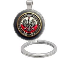 Brelok do kluczy/ka - Polska - ozdobna zawieszka, plecak, portfel