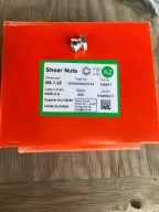 Nakrętki zrywalne M8 nierdzewne A2 do montażu paneli ogrodzeniowych 10 szt