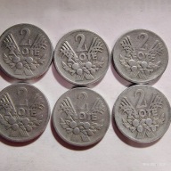 2 zł. 1959 rok, ładny stan, rzadko spotykana.