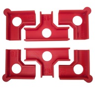 ZESTAW 6szt Uchwyty Stolarskie do Korpusów Montaż Mebli 18mm TRZECIA RĘKA