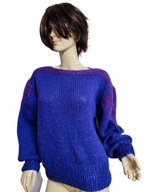 SWETER ciepły swobodny MOHEROWY 38/40
