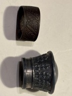 Głowica do kordzika oficerskiego Wehrmacht cynk srebrzony z obręczą dolną