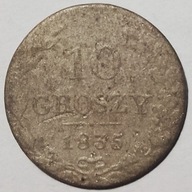 Królestwo Polskie. 10 groszy 1835
