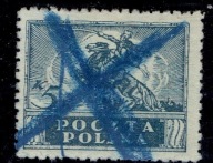 WYDANIE KORONOWE Fi 84 B kas KREŚLONY KREDKĄ PROWIZORYCZNY