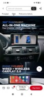 Radio bmw CCC 12.3" ahd/carplay/360 android 14 komplet e60 e61 refurbished
