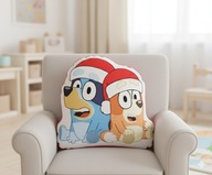 Poduszka kształtka Bluey świąteczny