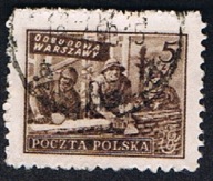 1950 Polska fi 513 - Wydanie na odbudowę Warszawy