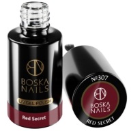 Boska Nails Lakier Hybrydowy do paznokci bordowy No 307 Red Secret 6ml SEOL