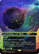 Karta Magic: The Gathering Cathedral of War EOE EOS *Galaxy Foil*