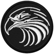 Termo Naszywka Orzeł Ptak Haftowana Naprasowanka