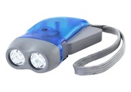 ZD42A LATARKA LAMPKA KINETYCZNA 2x LED DYNAMO AKU