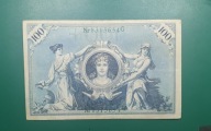 Niemcy, Banknot 100 Marek 1908, Nr 831...