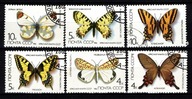 ZSRR . Znaczki pocztowe ( Fauna - motyle ) 1987 r.