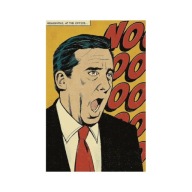 „Meanwhile, at the Office...” – Filmowy Plakat z Motywem Steve'a Carella