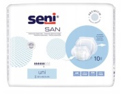 Pieluchy anatomiczne Seni San Uni 10 szt.