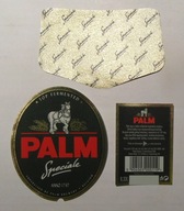 STARA ETYKIETA PIWO PALM SPECIALE BROWAR KIELCE + KONTRA I OWIJKA