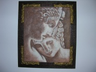 Obraz olejny na płótnie w stylu ART DECO