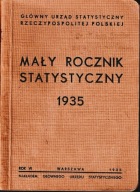 Mały Rocznik Statystyczny 1935 – UNIKAT z orędziem po śmierci Piłsudskiego