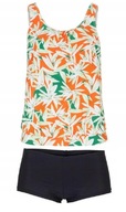 24051 STRÓJ KĄPIELOWY TANKINI 2 cz TOP + SZORTY KĄPIELOWE 40 L