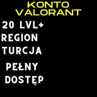 KONTO VALORANT TURECKIE | 20LVL | SMURF | FA