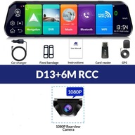 LUSTERKO NAWIGACJA GPS 10 cali MAPA ANDROID 2 x DVR KAMERA 4G LTE