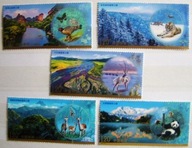 Chiny - Mi 5458/62 - Parki Narodowe Chin