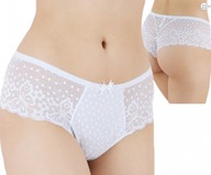 Majtki brazyliany 51134 Lanny Mode białe XXL