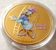 KACZKA DAISY, BAJKI DISNEYA DLA DZIECI, 40 MM, PROOF, KOLOR !!!