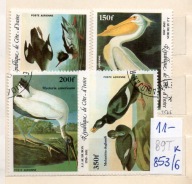 Wybrzeże Kości Słoniowej 89 T , nr 853/ 6 , komplet