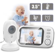 Niania Elektroniczna Video 3,5" Kamera Noktowizor 2-Way Audio VOX 300 m
